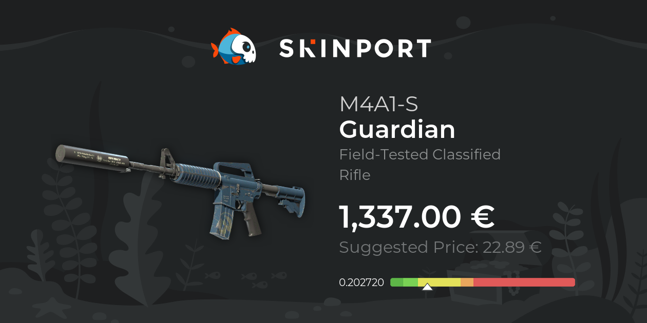 M4A1-S | Guardian (Field-Tested) - Counter-Strike 2 - Skinport