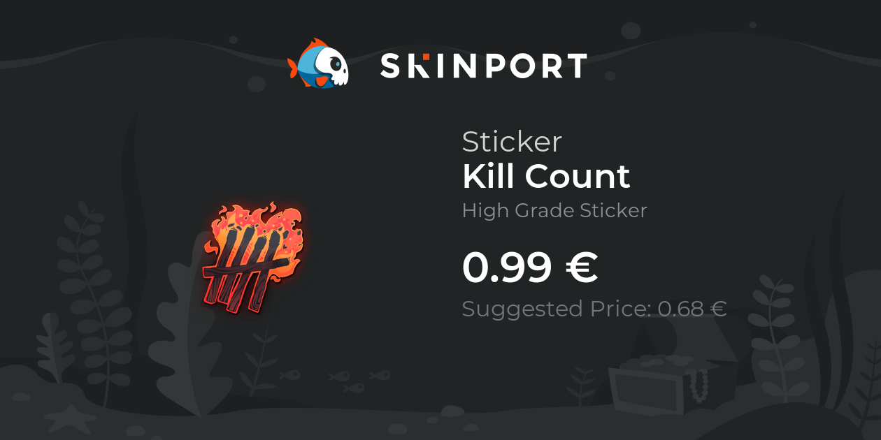 Sticker | Kill Count - CS:GO - Skinport