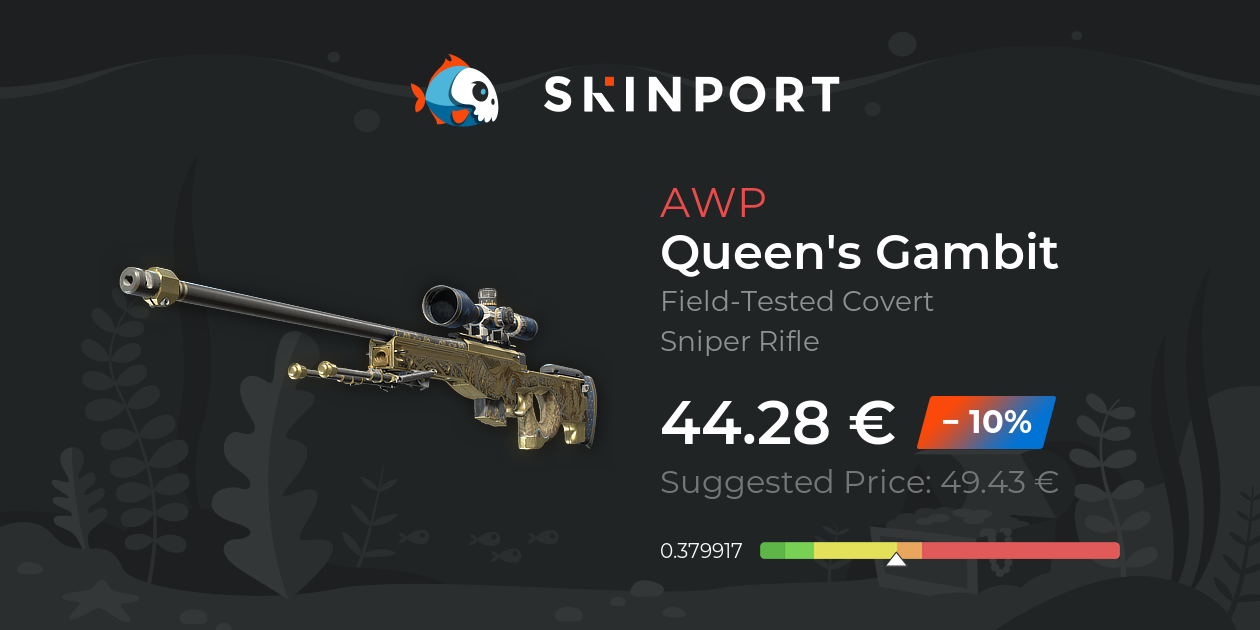 AWP | Queen's Gambit (Field-Tested) - Counter-Strike 2 - Skinport
