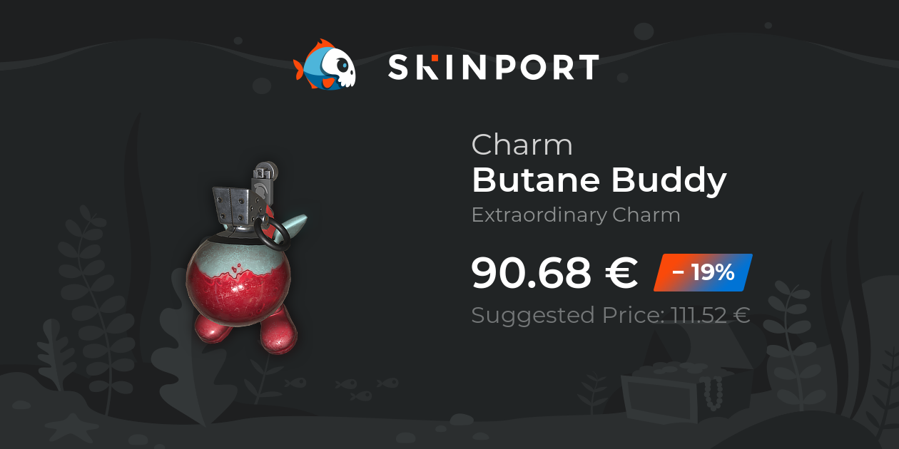 Charm | Butane Buddy - Counter-Strike 2 - Skinport