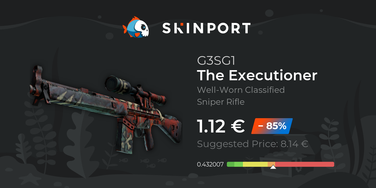 G3SG1 | The Executioner (Well-Worn) - Counter-Strike 2 - Skinport