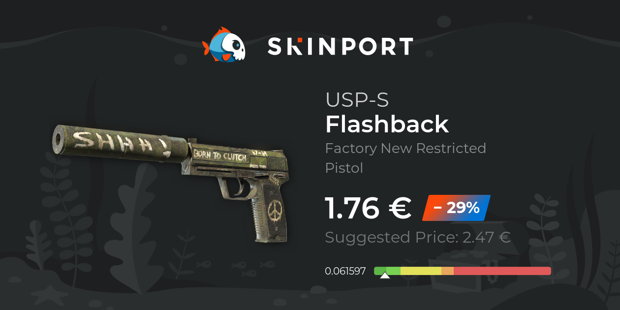 USP-S | Flashback (Factory New) - Counter-Strike 2 - Skinport