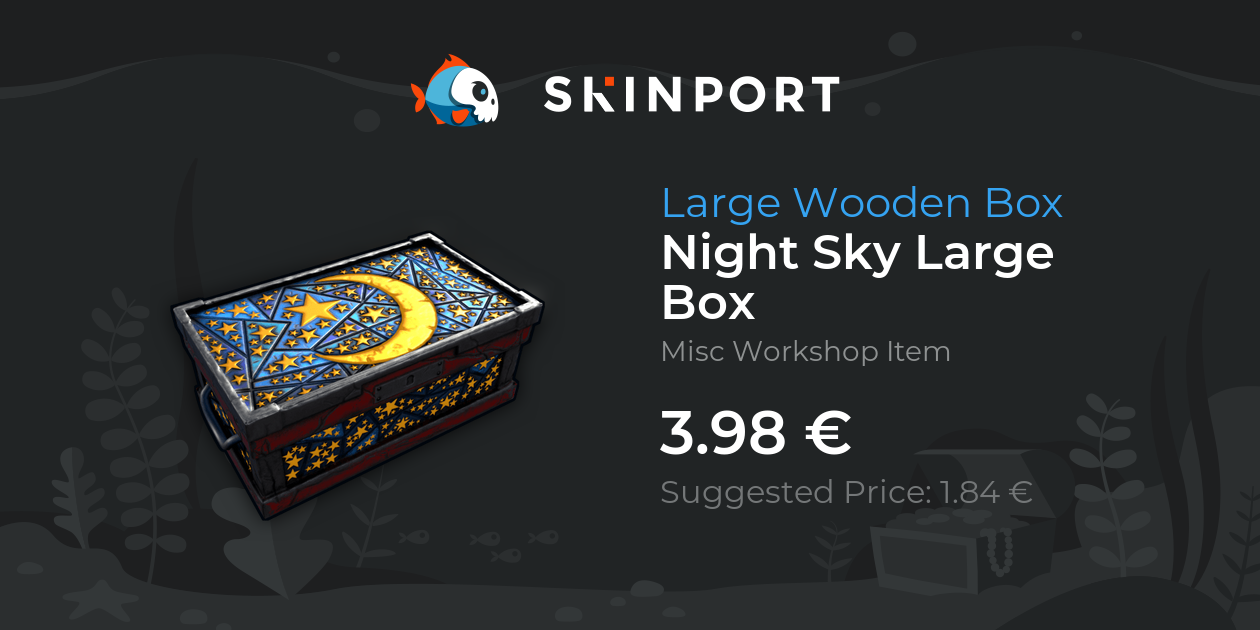 Night Sky Large Box - Rust - Skinport