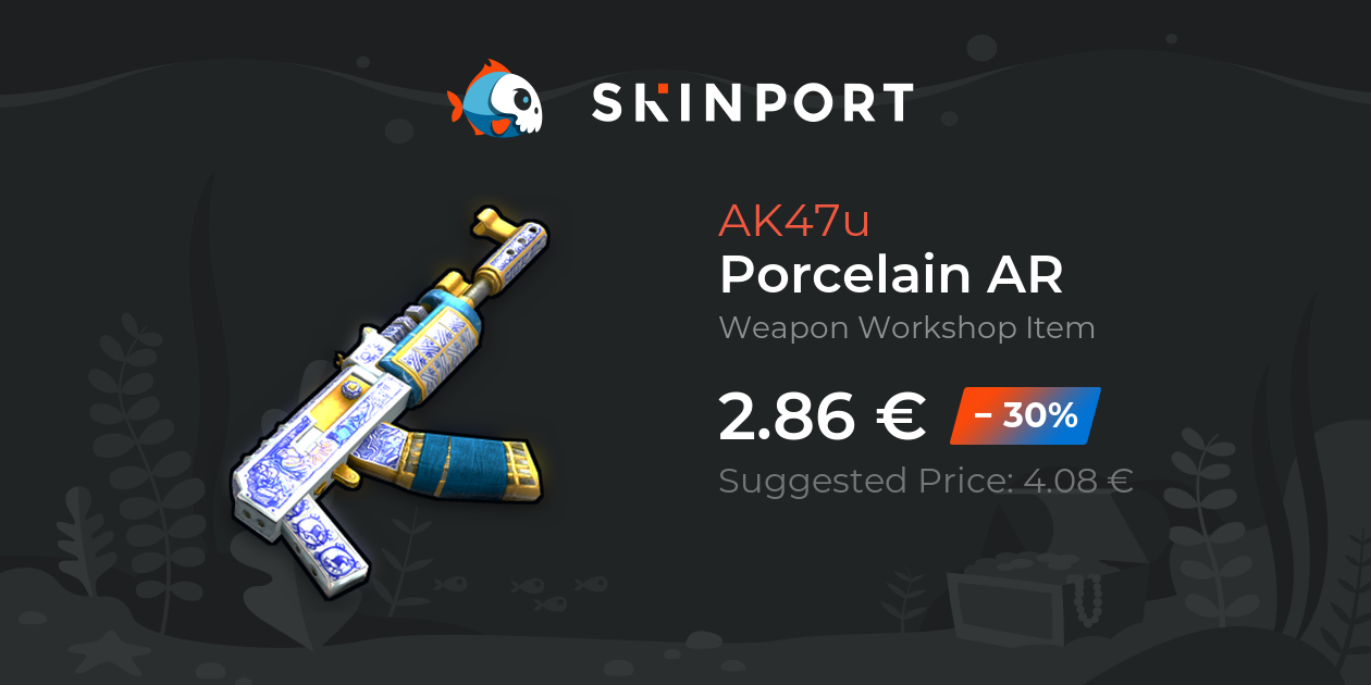 Porcelain AR Rust Skinport