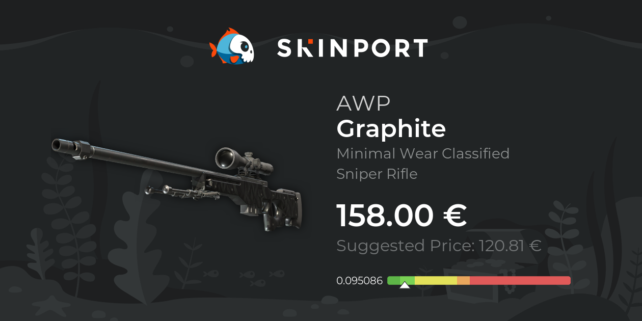 AWP | Graphite (Minimal Wear) - Counter-Strike 2 - Skinport