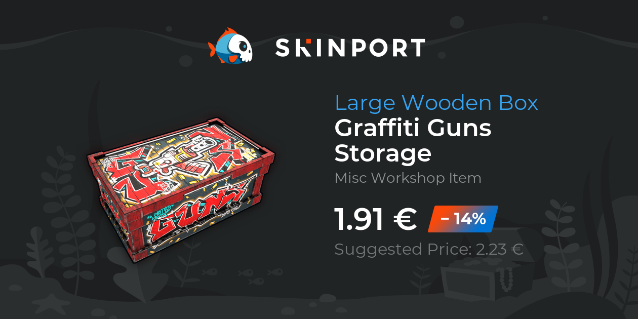 Graffiti Guns Storage - Rust - Skinport