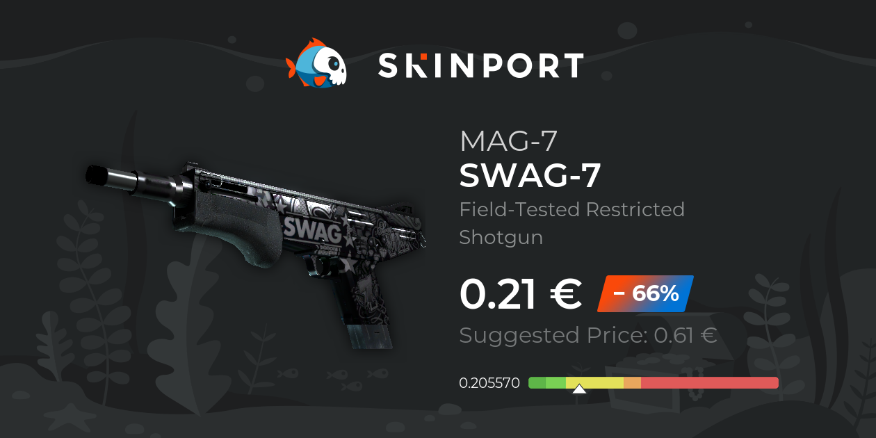 MAG-7 | SWAG-7 (Field-Tested) - Counter-Strike 2 - Skinport