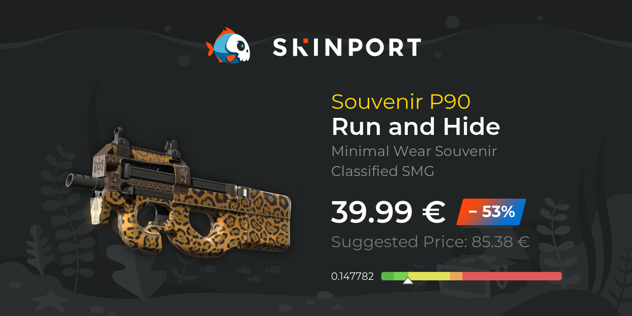 Hatıra P90 | Koş ve Saklan (Az Aşınmış) - Counter-Strike 2 - Skinport