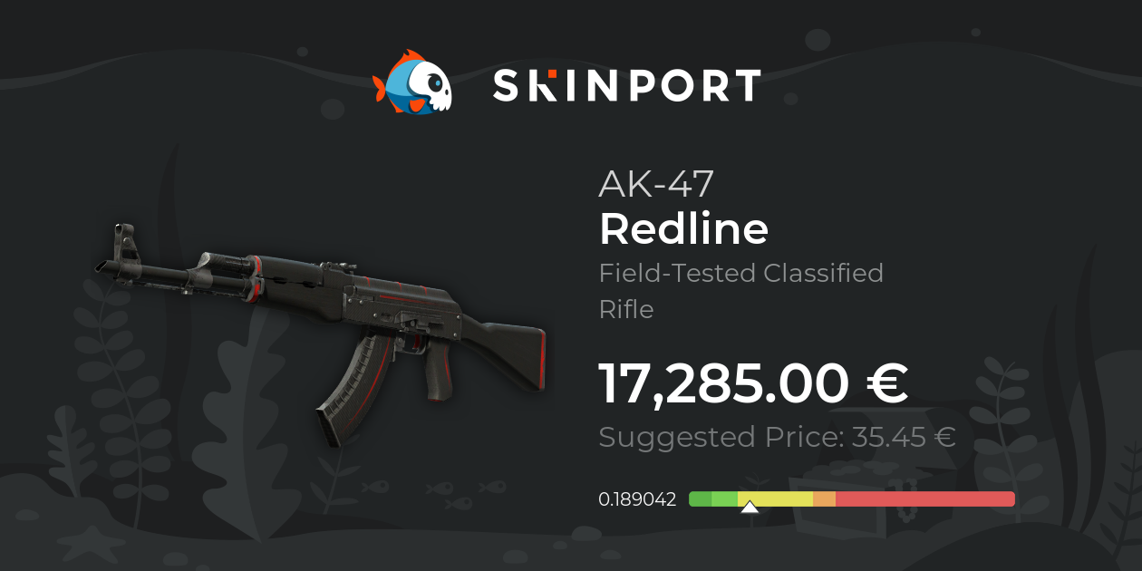 AK-47 | Redline (Field-Tested) - Counter-Strike 2 - Skinport