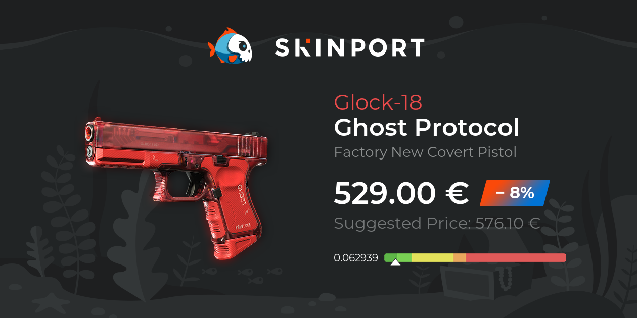 Glock-18 | Ghost Protocol (Factory New) - Counter-Strike 2 - Skinport