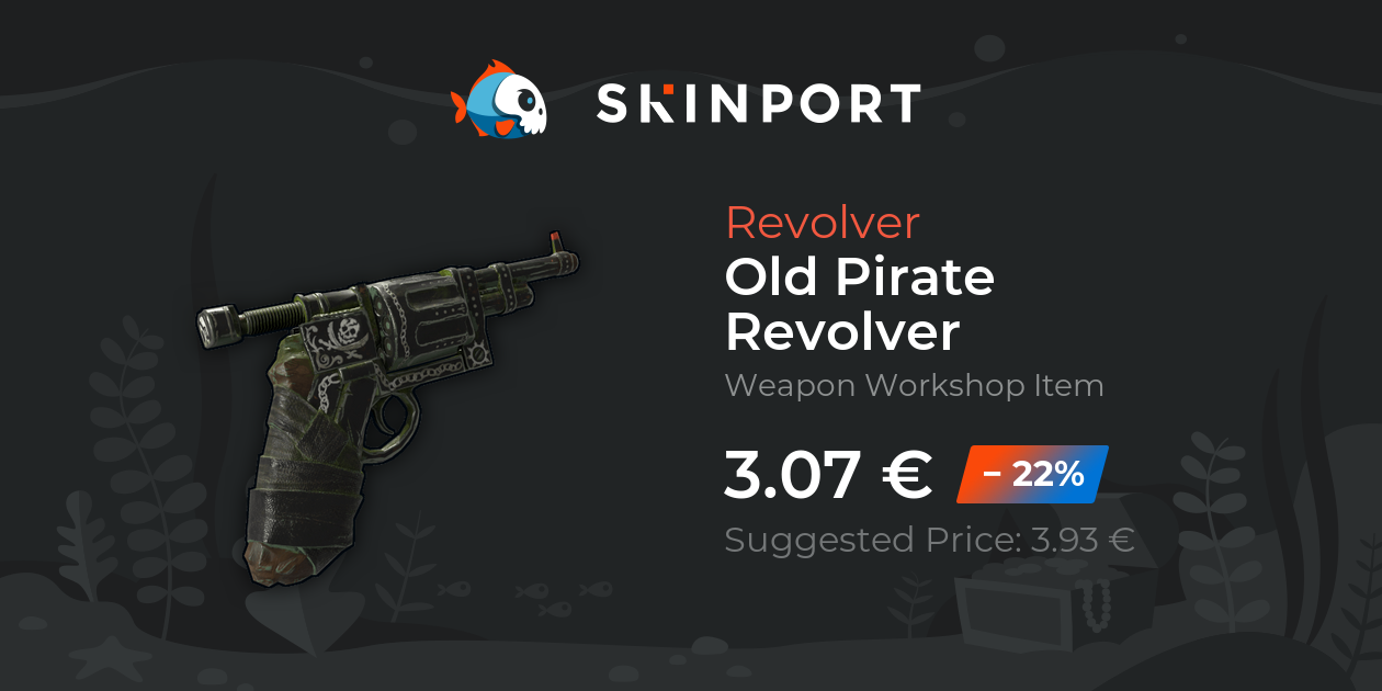 Old Pirate Revolver - Rust - Skinport
