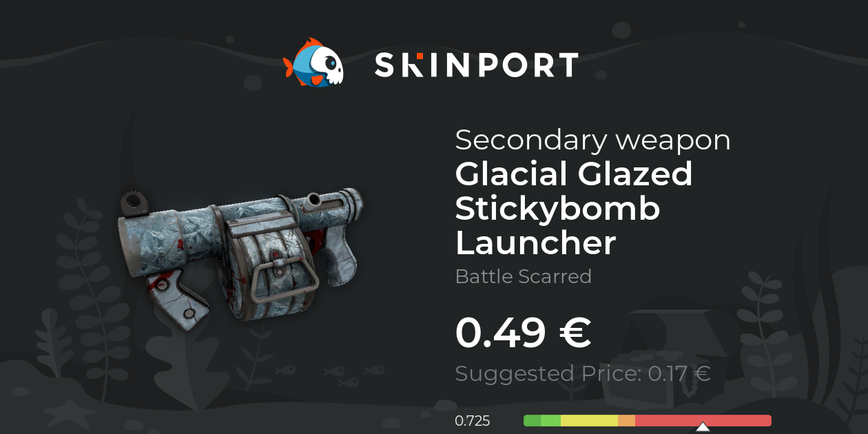 Glacial Glazed 黏性炸弹发射器 (战痕累累) - Team Fortress 2 - Skinport