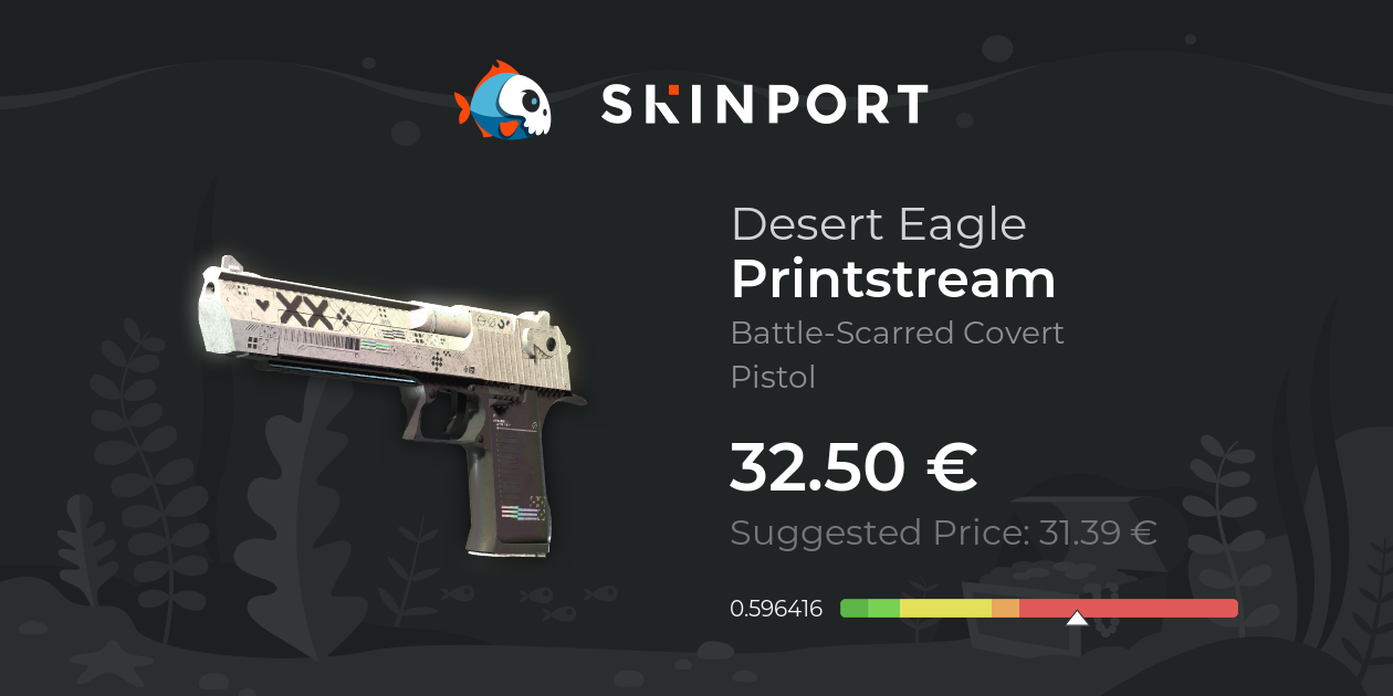 Desert Eagle | Printstream (Kampfspuren) - Counter-Strike 2 - Skinport