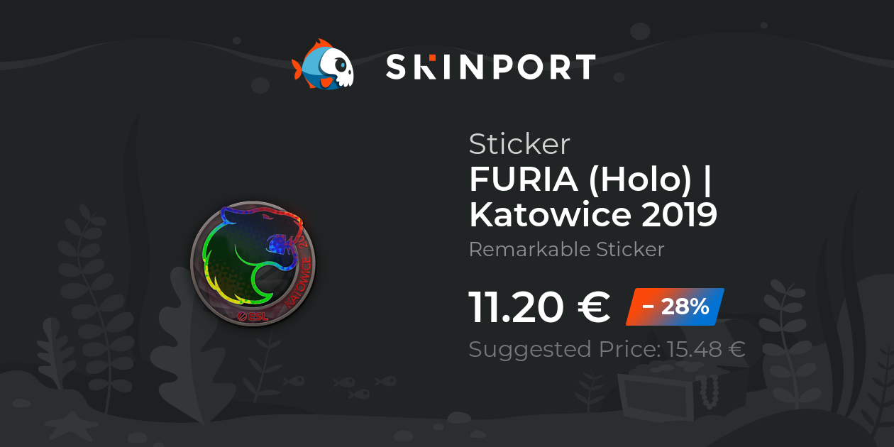 Sticker | FURIA (Holo) | Katowice 2019 - Counter-Strike 2 - Skinport