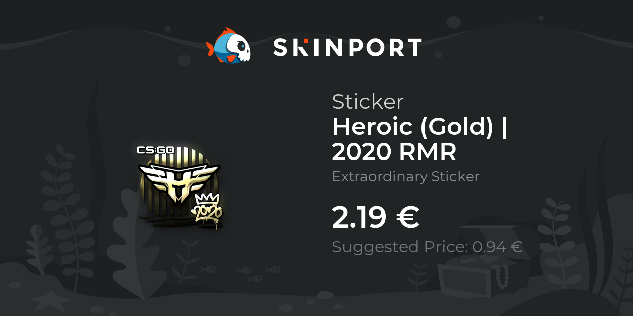 Sticker Heroic (Holo) 2020 RMR