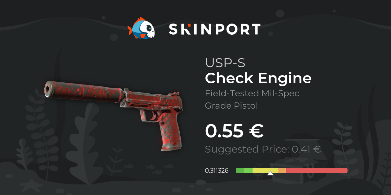USP-S | Check Engine (Field-Tested) - Counter-Strike 2 - Skinport