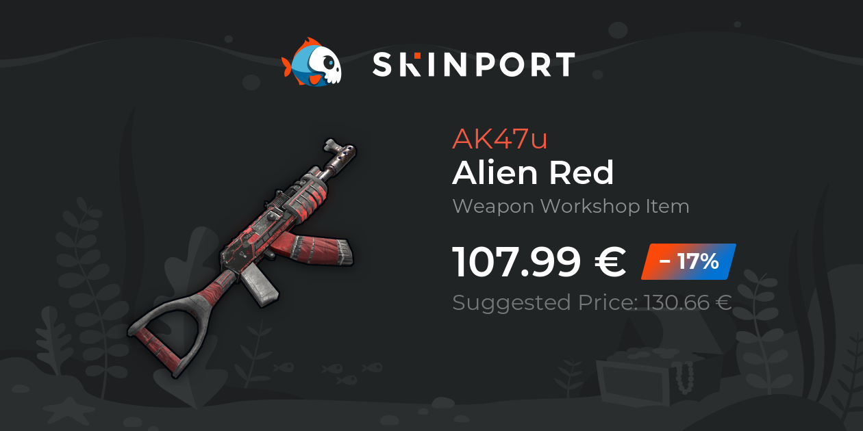 Alien Red - Rust - Skinport