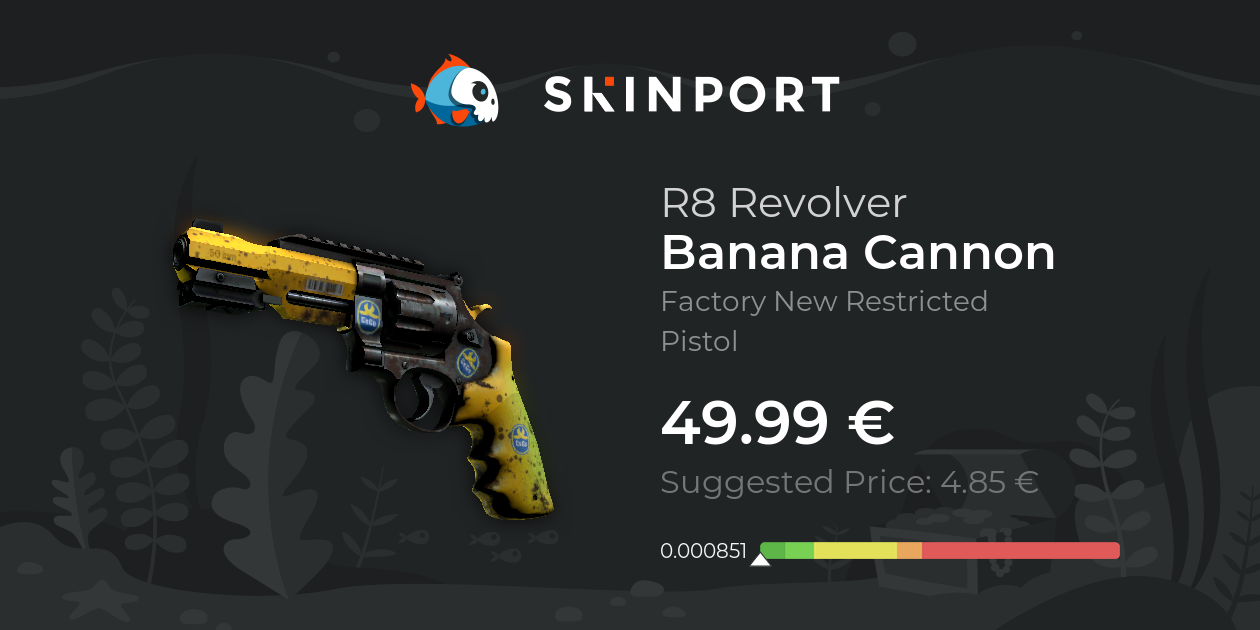 R8 Revolver | Banana Cannon (Factory New) - CS:GO - Skinport