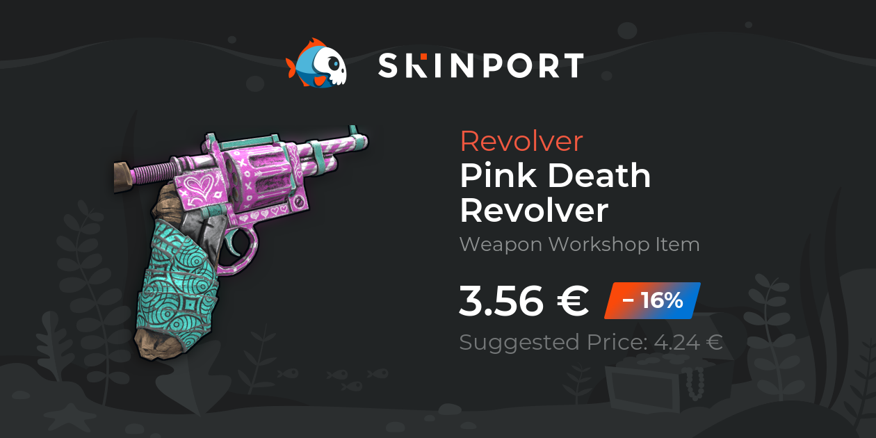 Pink Death Revolver - Rust - Skinport