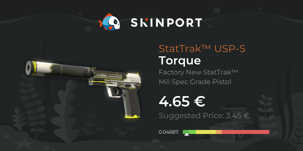 StatTrak™ USP-S | Torque (Factory New) - Counter-Strike 2 - Skinport