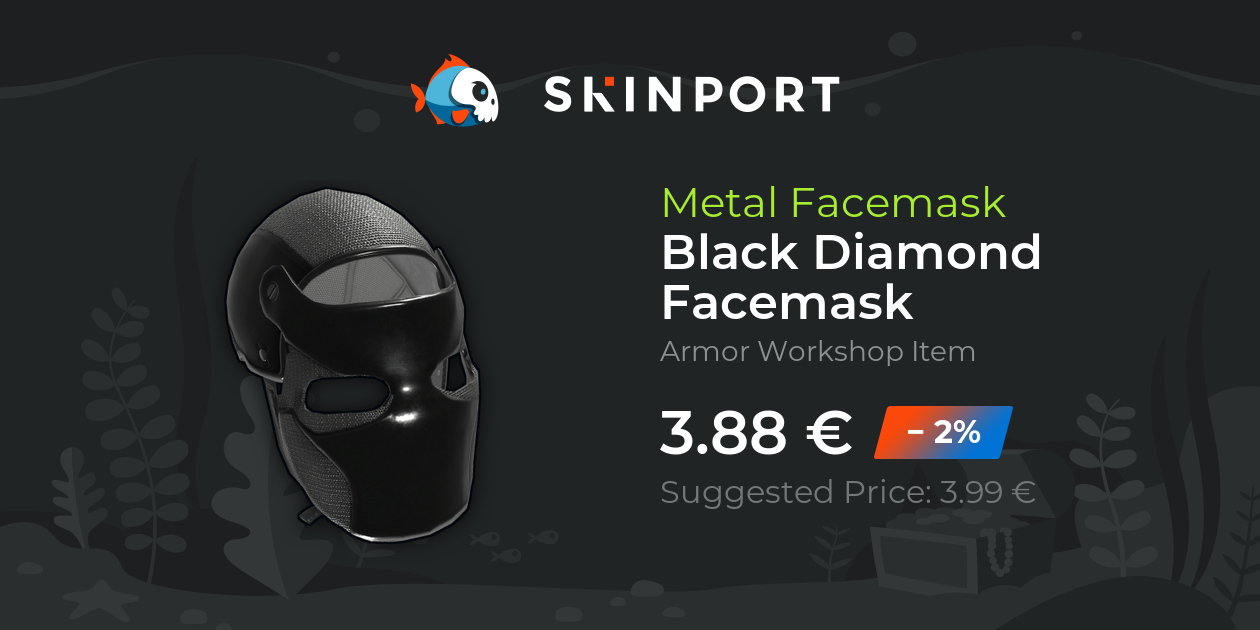Black Diamond Facemask Rust Skinport