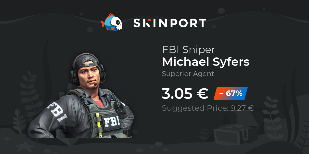 Michael Syfers | FBI Sniper - Counter-Strike 2 - Skinport