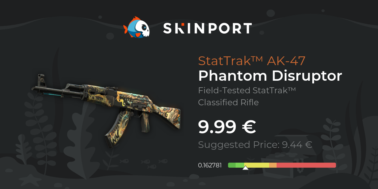 StatTrak™ AK-47 | Phantom Disruptor (Field-Tested) - Counter-Strike 2 ...