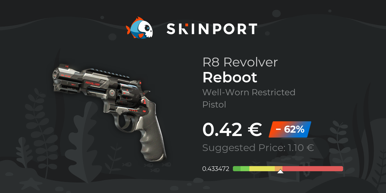 R8 Revolver | Reboot (Well-Worn) - Counter-Strike 2 - Skinport