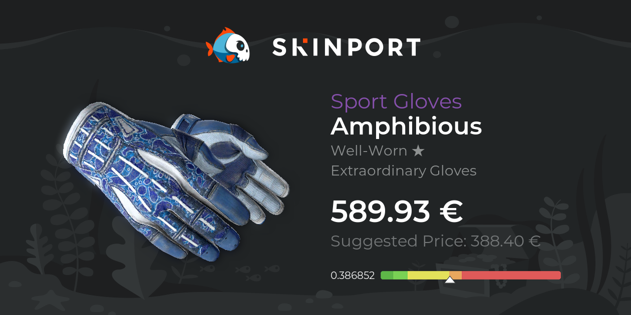 Sport Gloves Amphibious (WellWorn) CS2 Skinport