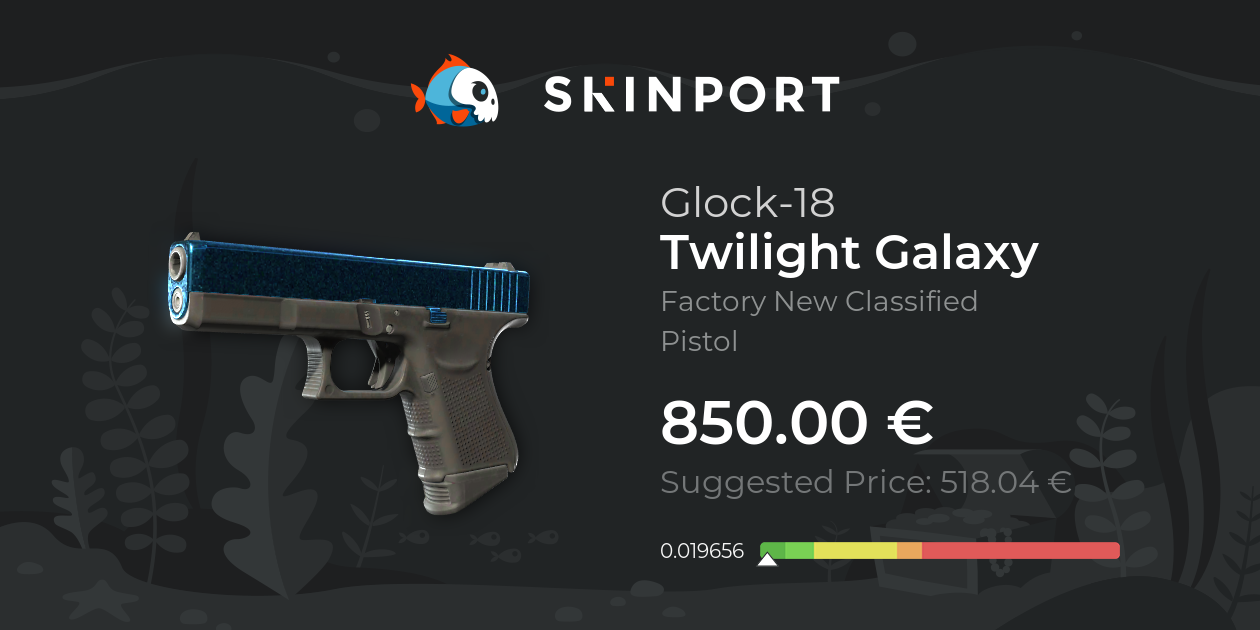 Glock-18 | Twilight Galaxy (Factory New) - Counter-Strike 2 - Skinport