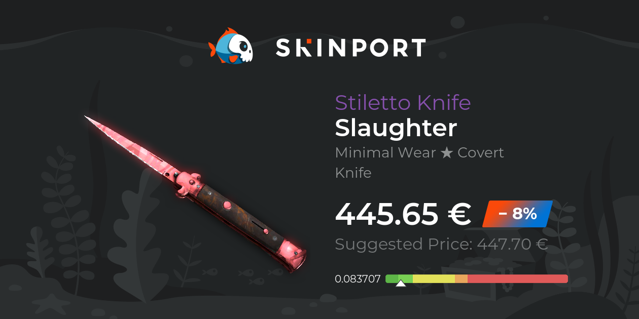 短剑（★） | 屠夫 (略有磨损) - CS:GO - Skinport