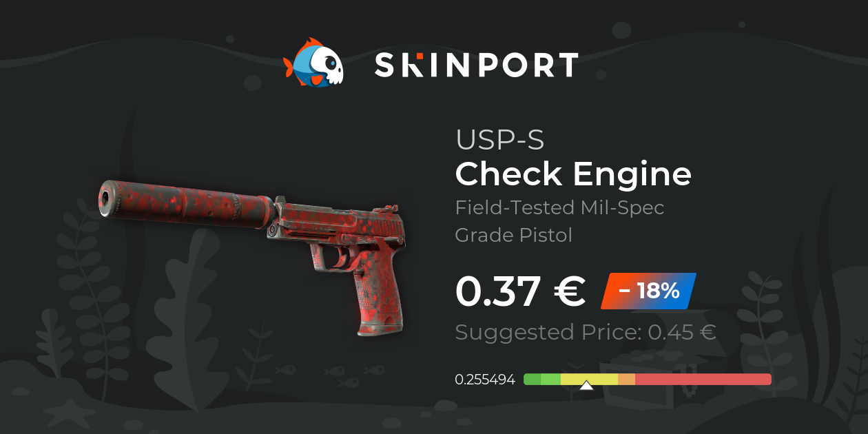 USP-S | Check Engine (Field-Tested) - Counter-Strike 2 - Skinport