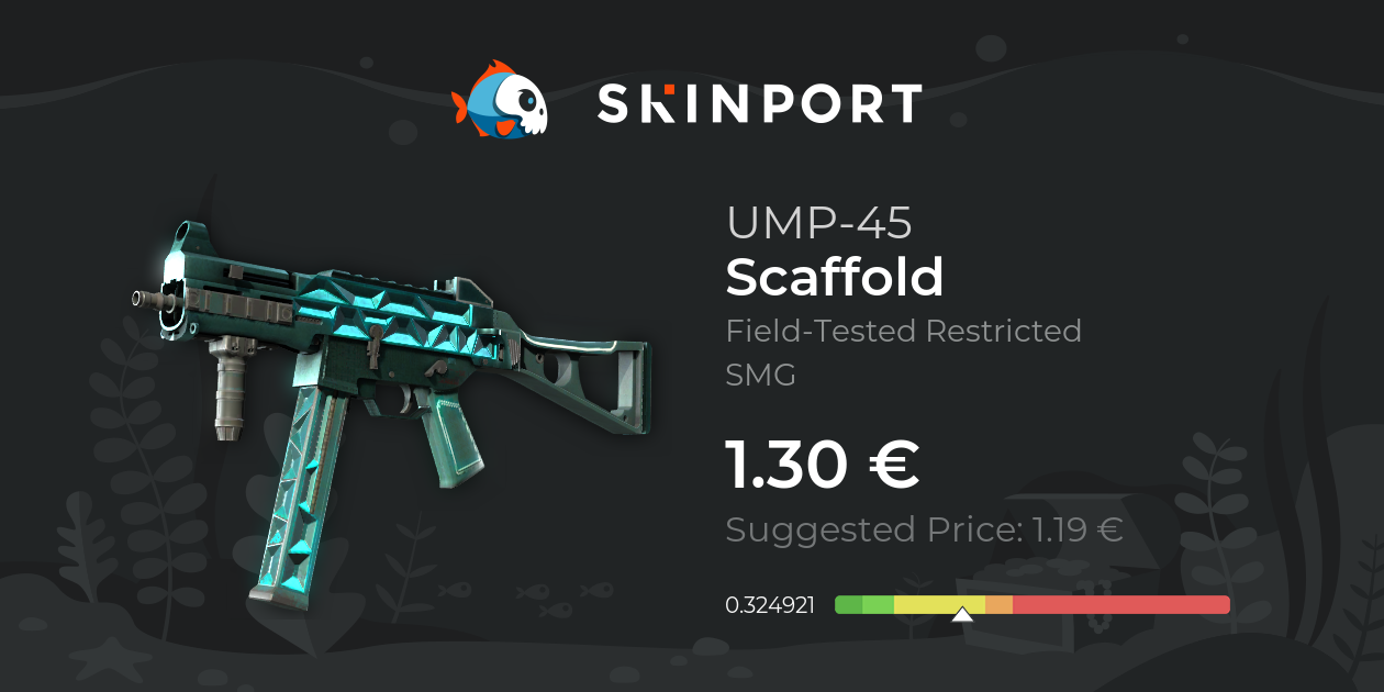 UMP-45 | İskele (Görevde Kullanılmış) - Counter-Strike 2 - Skinport