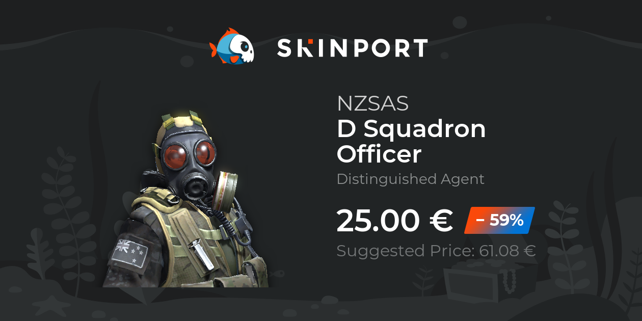 D Squadron Officer | NZSAS - CS:GO - Skinport