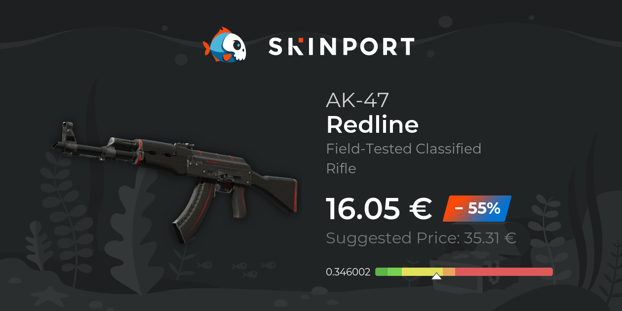 AK-47 | Redline (Field-Tested) - Counter-Strike 2 - Skinport