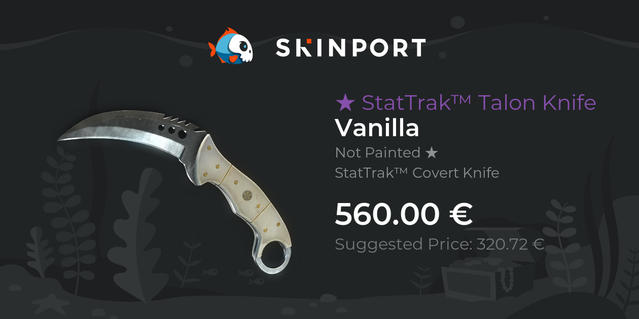 StatTrak™ Talon Bıçağı - Counter-Strike 2 - Skinport