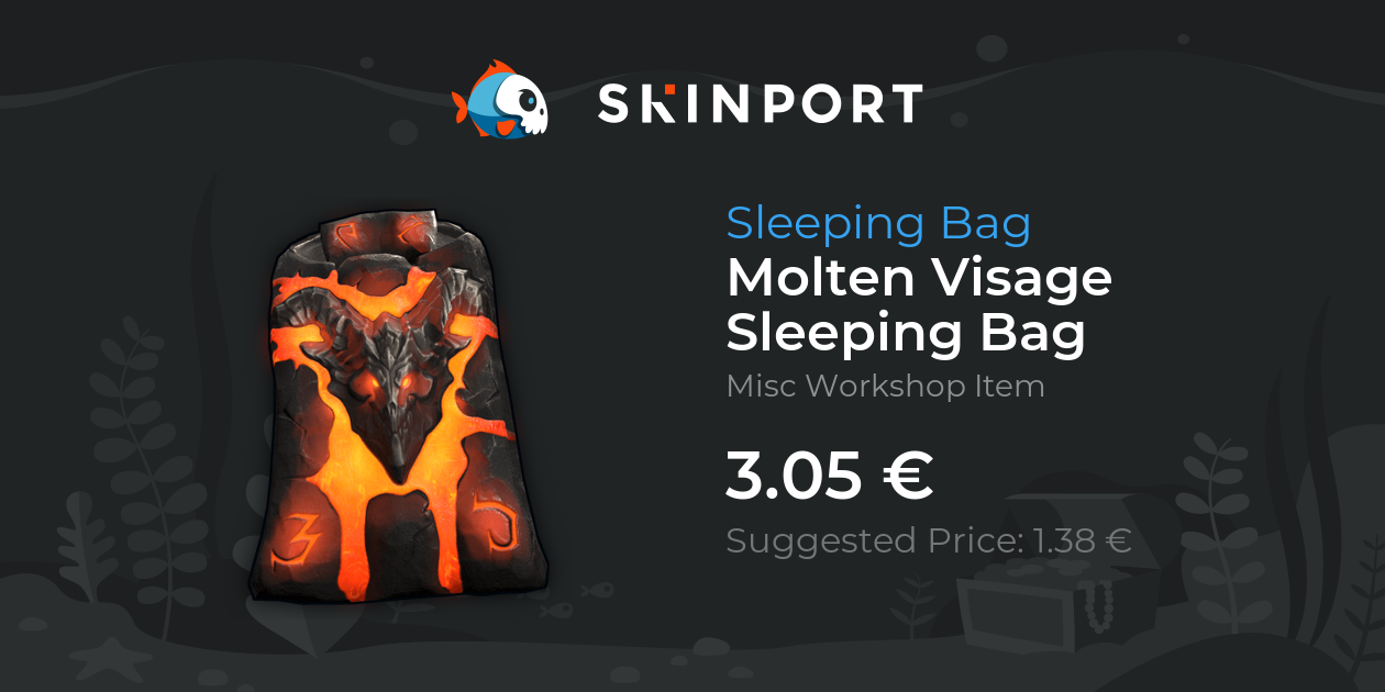 Molten Visage Sleeping Bag - Rust - Skinport