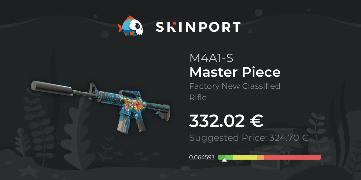 M4A1-S | Master Piece (Factory New) - Counter-Strike 2 - Skinport
