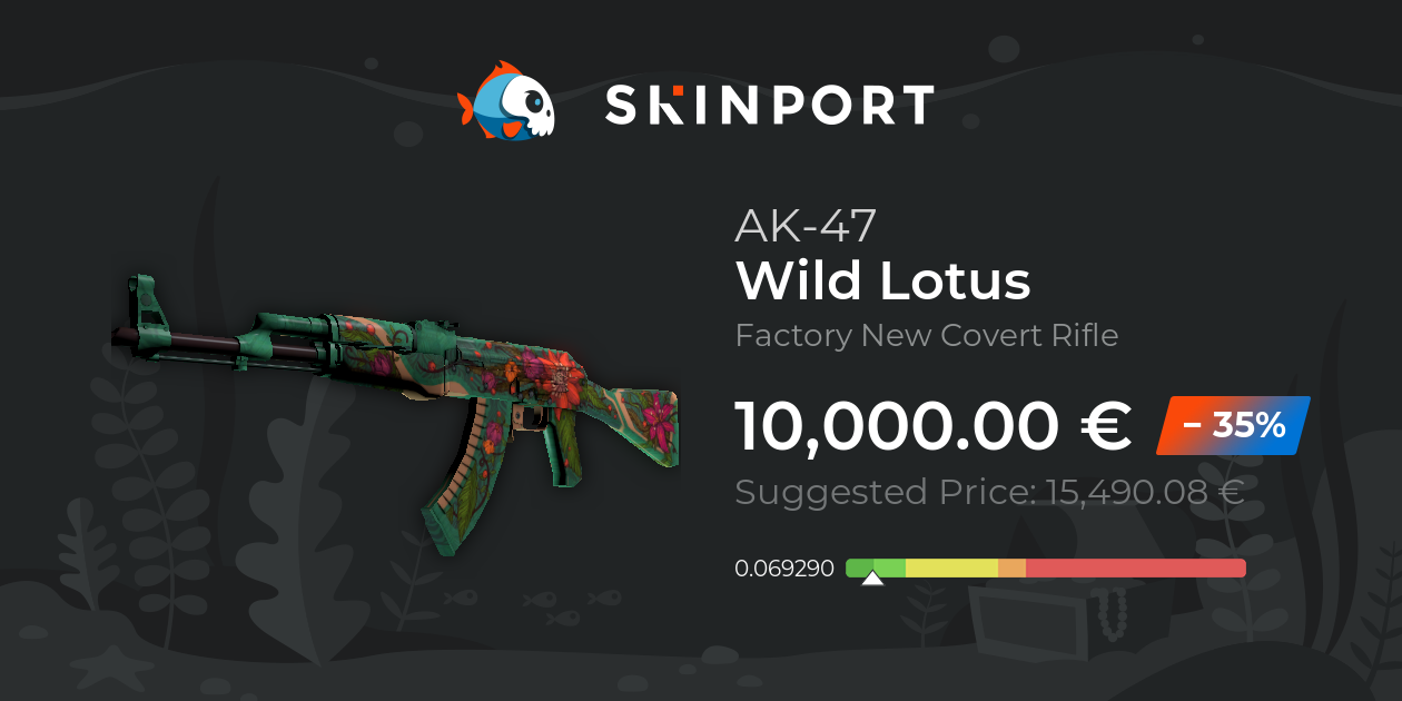 AK-47 | Wild Lotus (Factory New) - Counter-Strike 2 - Skinport