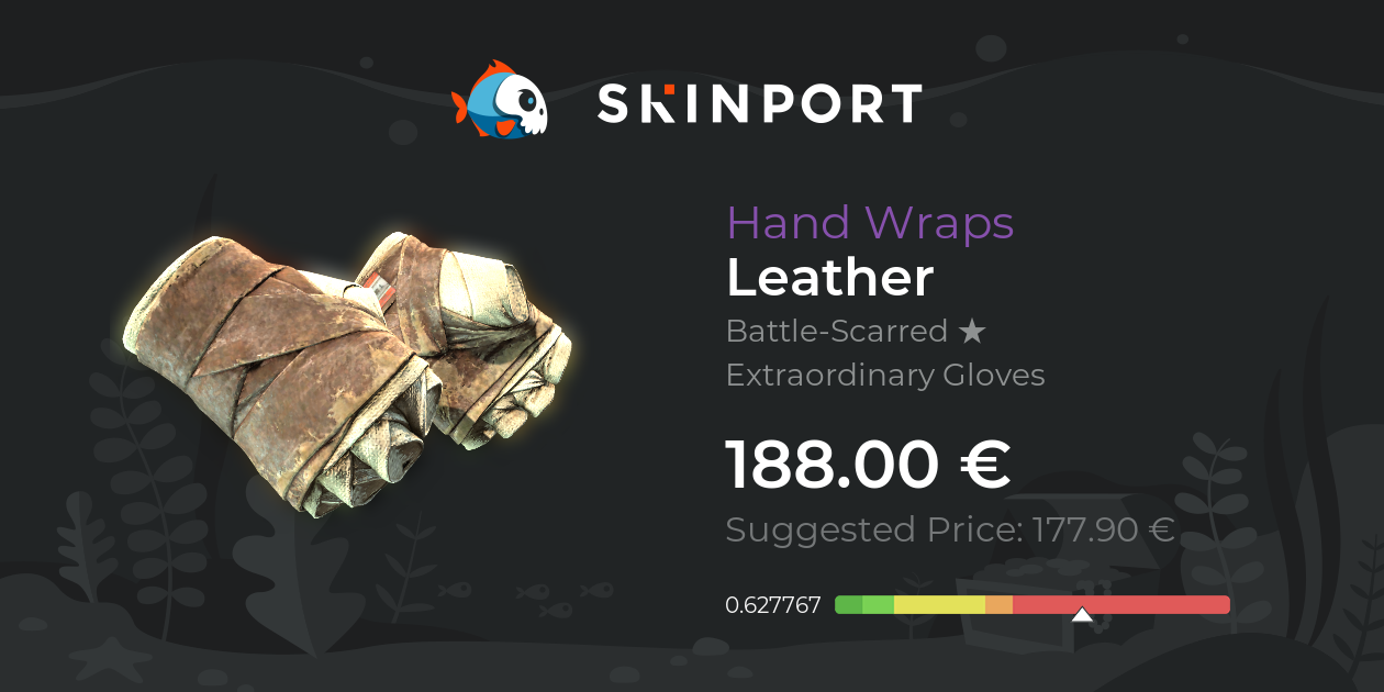 Hand Wraps | Leather (Battle-Scarred) - Counter-Strike 2 - Skinport