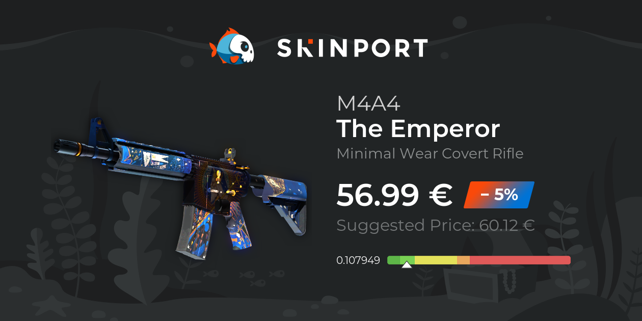 M4A4 | The Emperor (Minimal Wear) - Counter-Strike 2 - Skinport