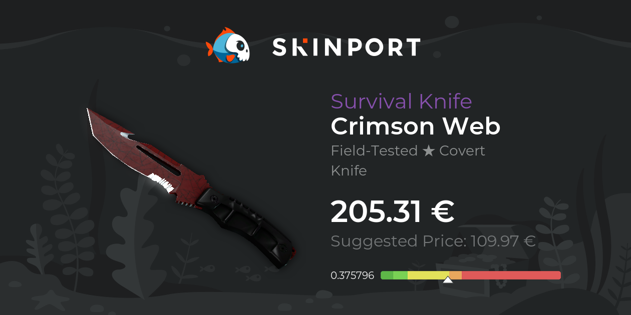 Survival Knife Crimson  (FieldTested) CS2 Skinport