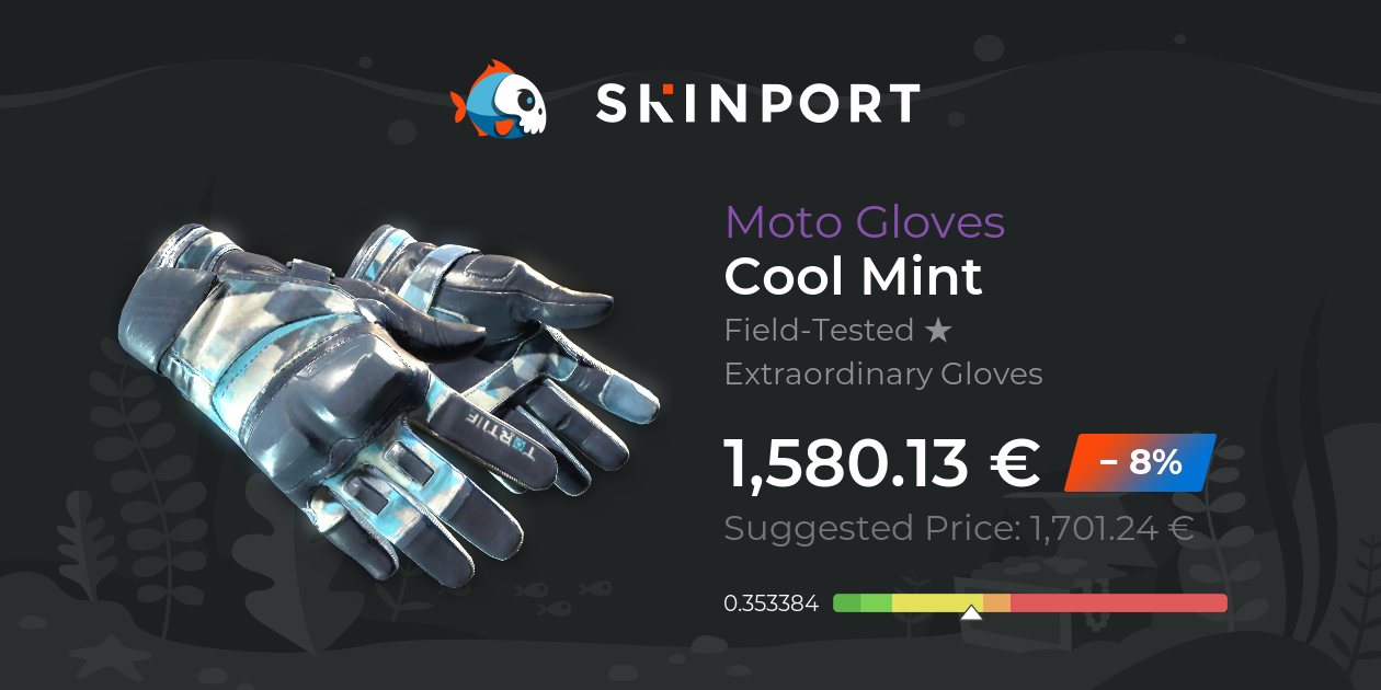 ☆ Moto Gloves Cool Mint (Field-Tested) Counter-Strike
