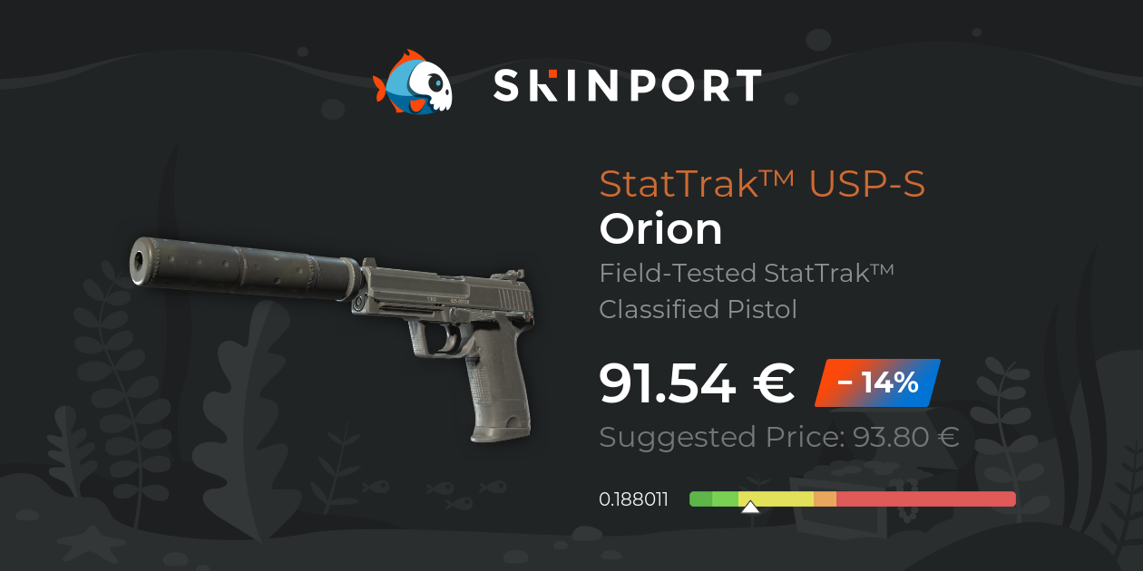 StatTrak™ USP-S | Orion (Field-Tested) - Counter-Strike 2 - Skinport