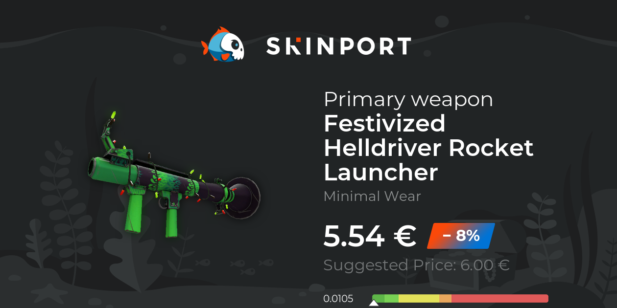 Helldriver Sniper Rifle (Minimal Wear) 