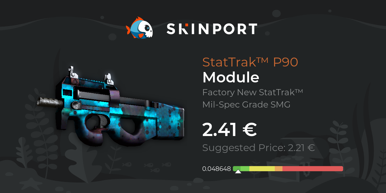 StatTrak™ P90 | Module (Factory New) - Counter-Strike 2 - Skinport