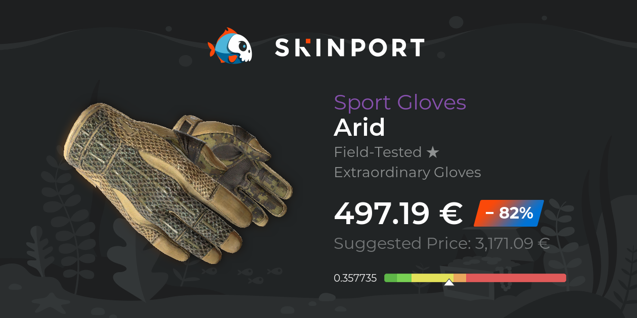 Sport Gloves Arid (FieldTested) CS2 Skinport