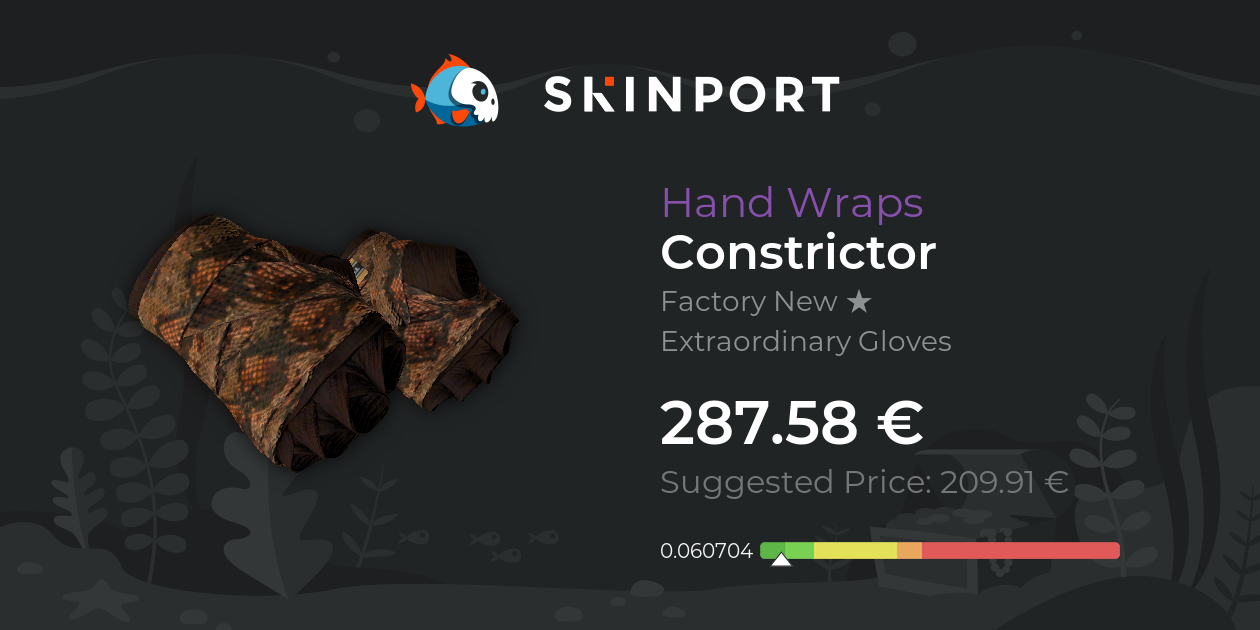 Hand Wraps | Constrictor (Factory New) - Counter-Strike 2 - Skinport