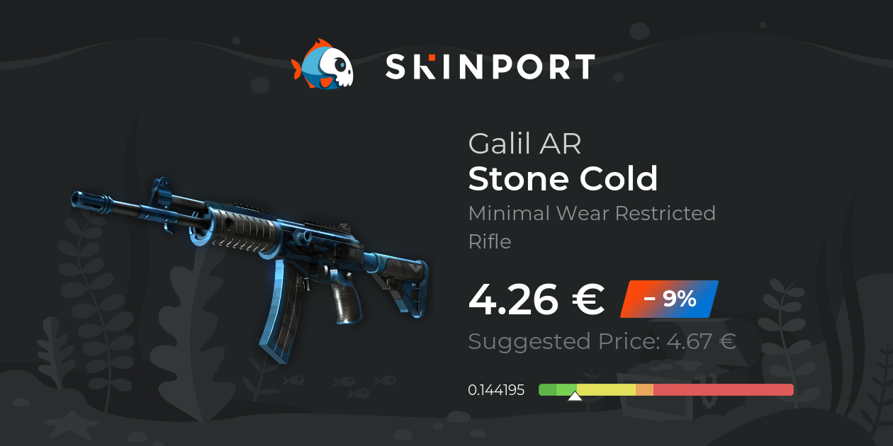 Galil AR | Stone Cold (Minimal Wear) - Counter-Strike 2 - Skinport