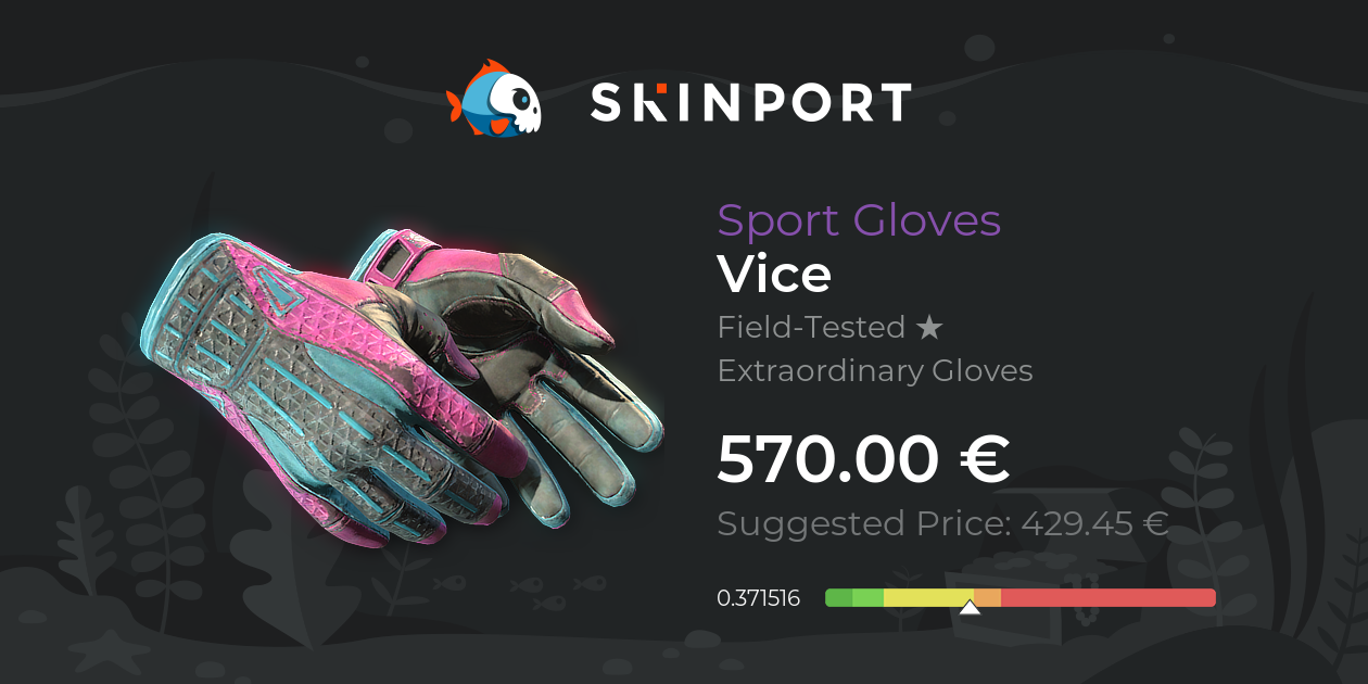 Sporthandskar | Vice (Testad i fält) - Counter-Strike 2 - Skinport